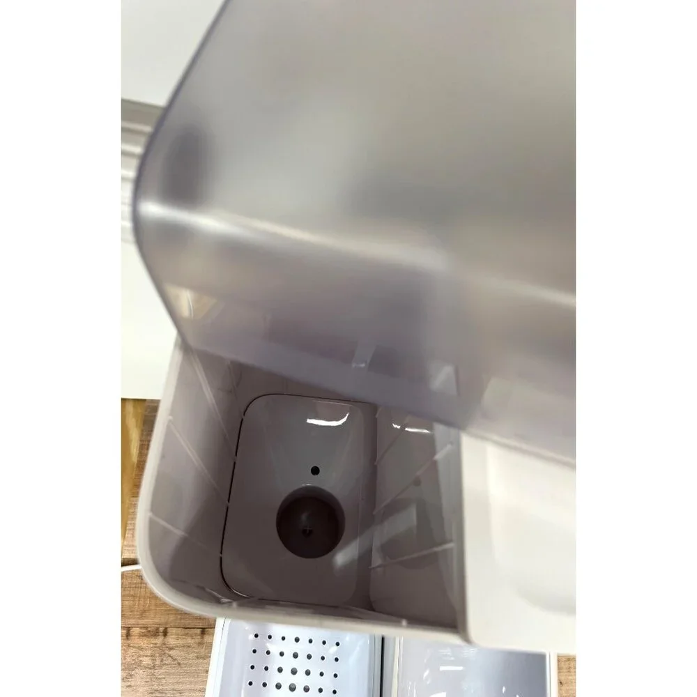 Leicko 4500ml Automatic Pet Feeder With LCD Display & Dual Bowls For Food & Wate